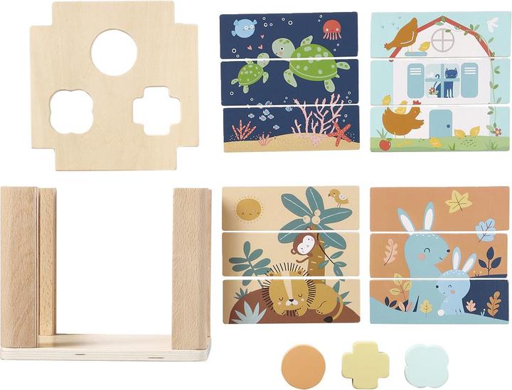 Produktbild Vertbaudet Baby-Activity-Würfel Holz FSC®