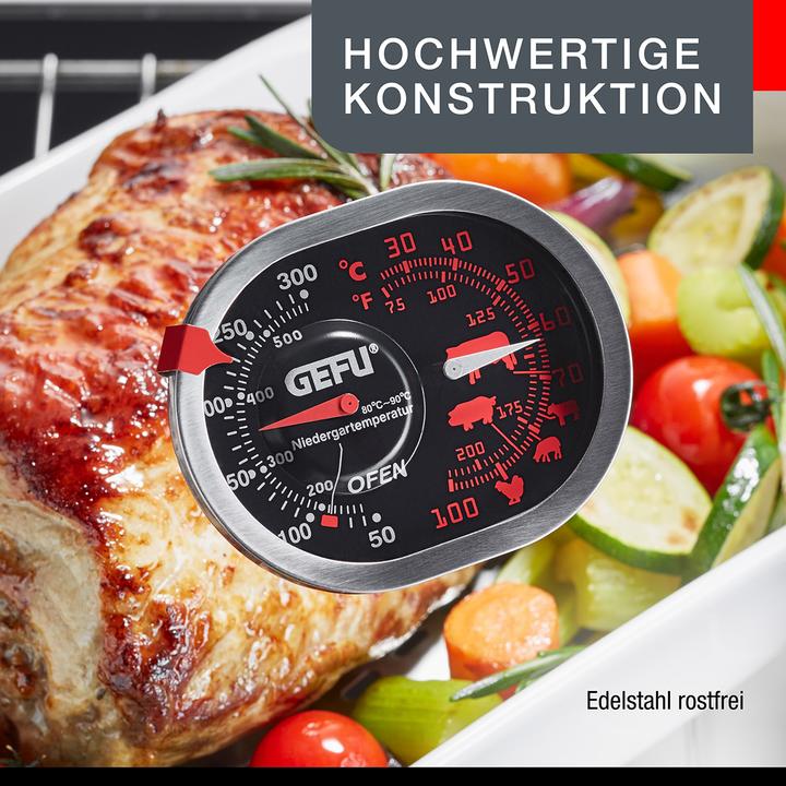 Produktbild GEFU Braten- und Ofenthermometer 3 in 1