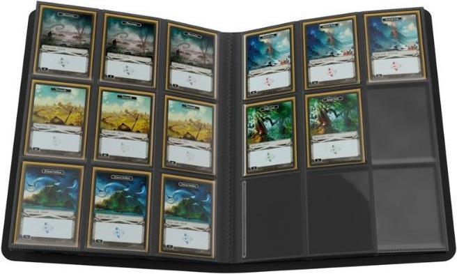 Produktbild Gamegenic GGS32001 - Casual Album 18-Pocket Black Kartenalbum bis 360 Karten