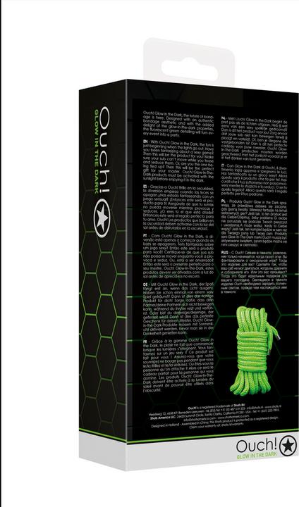 Actual product image Ouch! Rope - 5m/16 Strings - Glow in the Dark