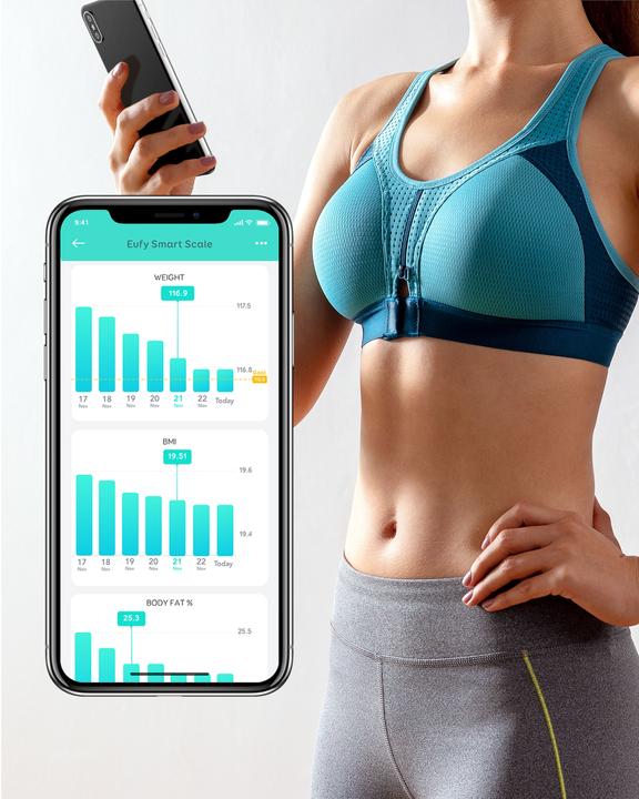 Actual product image eufy Smart Scale C1 (180 kg)