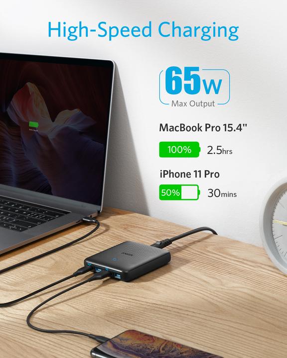 Immagine prodotto Anker PowerPort Atom III Slim (65 W)