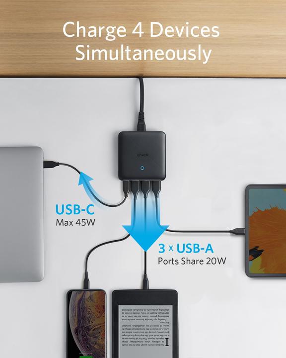 Immagine prodotto Anker PowerPort Atom III Slim (65 W)