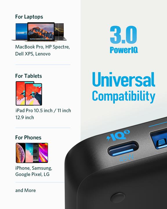 Immagine prodotto Anker PowerPort Atom III Slim (65 W)