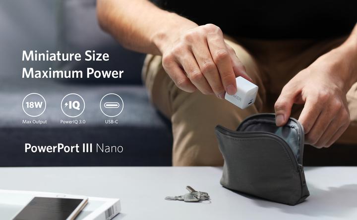 Actual product image Anker PowerPort III Nano (18 W)
