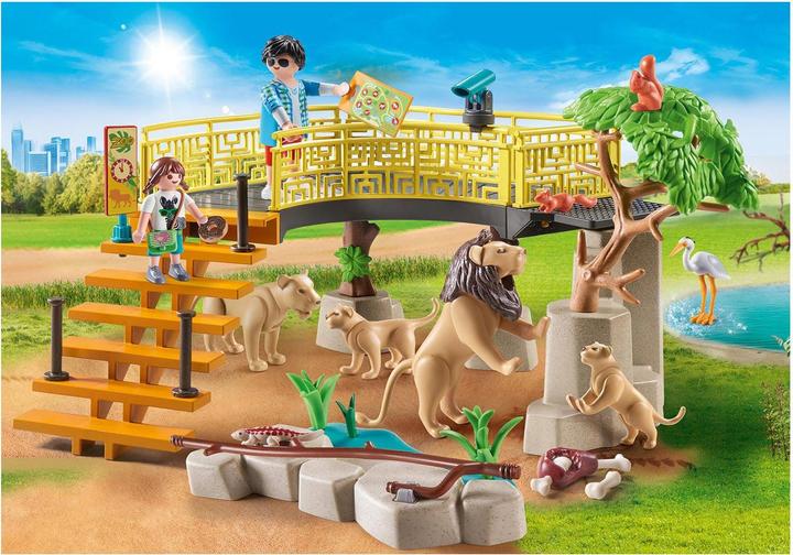 Immagine prodotto Playmobil Leoni nel recinto esterno (71192, Divertimento in famiglia Playmobil)