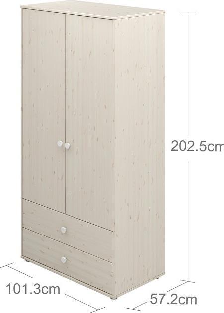 Actual product image Flexa Wardrobe Classic 2-door (57.20 cm)