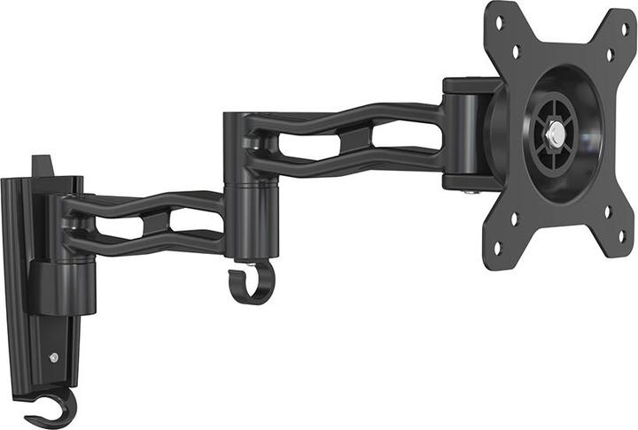 Image du produit Irradio Support TV 10"-27" à trois articulations, noir, Mod. STV-IR-1027-3 (Mur, 27")
