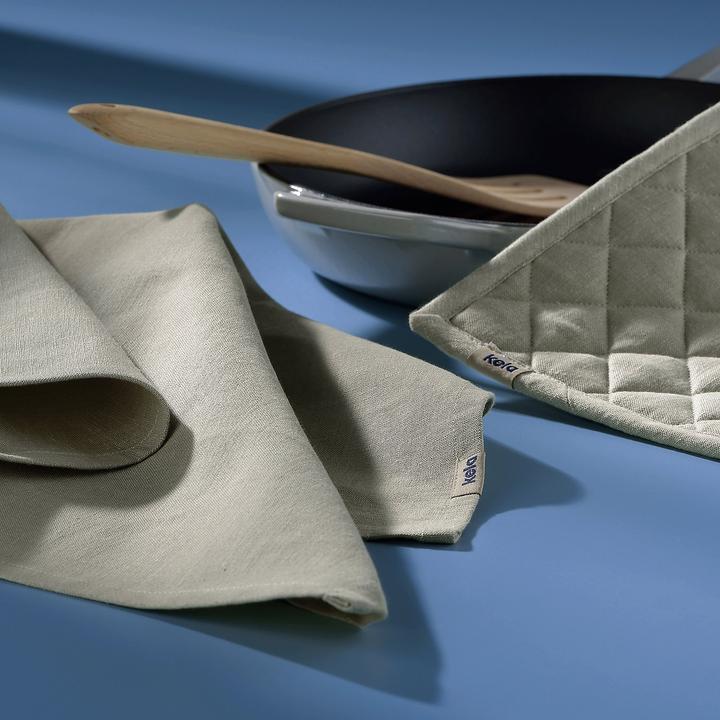 Image du produit Kela Manique Puro gris (55% coton, 45% Lin)