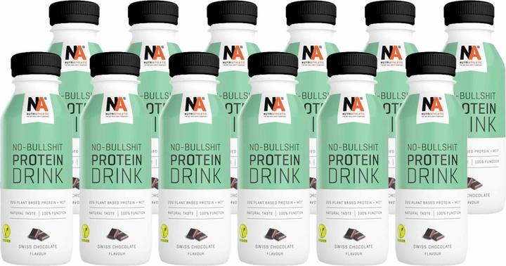 Produktbild Nutriathletic Protein Drink Plant-based (Schweizer Schokolade, 12 x)
