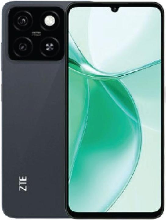 Actual product image ZTE Blade A55 - 4G Smartphone - Dual SIM (64 GB, Black, 6.75", Dual SIM, 13 Mpx, 4G)