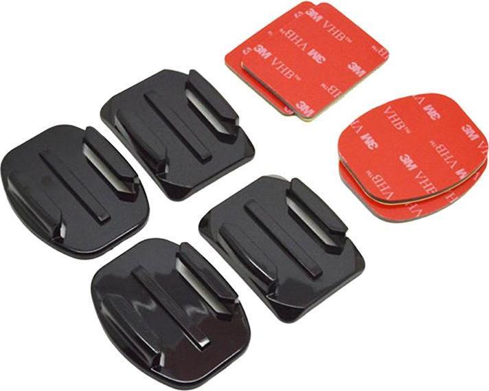 Telesin Set of Flat and curve adhesive mount 3M for GoPro (GP-BRK-004) (DJI Osmo Action, Xiaomi yi)