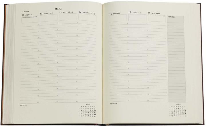 Immagine prodotto Paperblanks PAPERBLAN Agenda Natsu Ultra 2025 FHD6099 1W/2S VER SC IT 22,5x17,5cm (18 x 23 cm, Tedesco)
