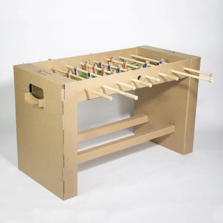Actual product image Bins and Boxes Cardboard foosball table