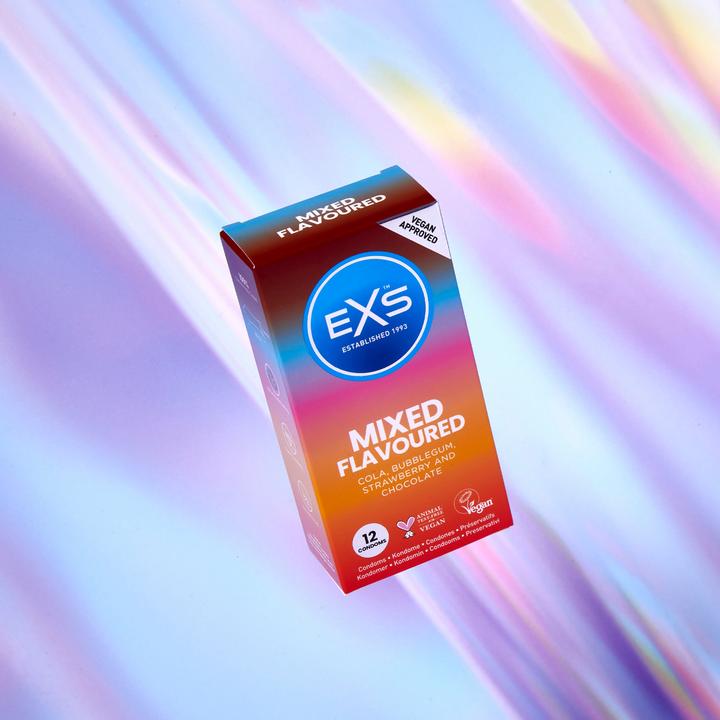 Image du produit EXS Condoms Mixed Flavoured 12 pack (12 pcs)