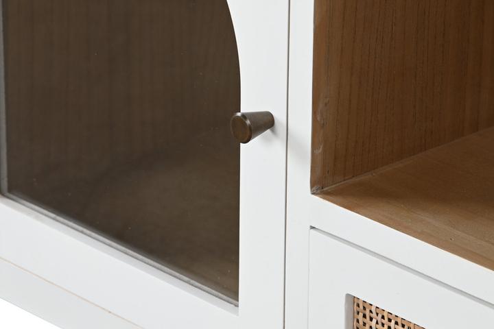 Actual product image Esprit TV furniture Home White Crystal Paolownia wood 120 x 40 x 50 cm (120 x 40 x 50 cm)