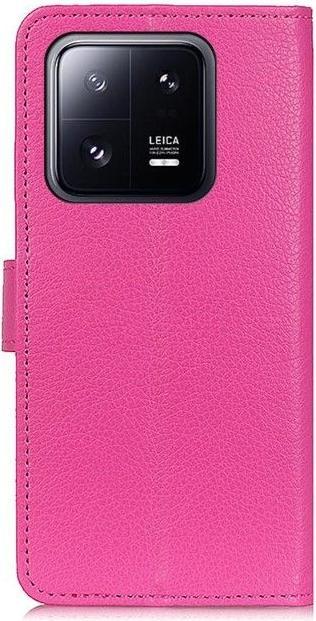 Actual product image MU Classic Litchi Leather Bookcover Series (Xiaomi 14)