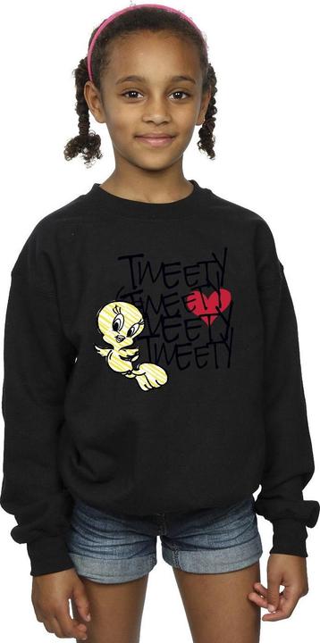 Immagine prodotto Looney Tunes Tweety Love Heart Felpa Ragazze (140, 146)