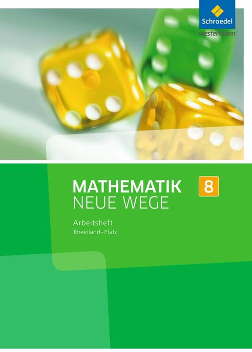 Produktbild Mathematik Neue Wege SI 8. Arbeitsheft. Rheinland-Pfalz (Deutsch, Martin Zacharias, Arno Lergenmüller, Günter Schmidt, Henning Körner, 2016)