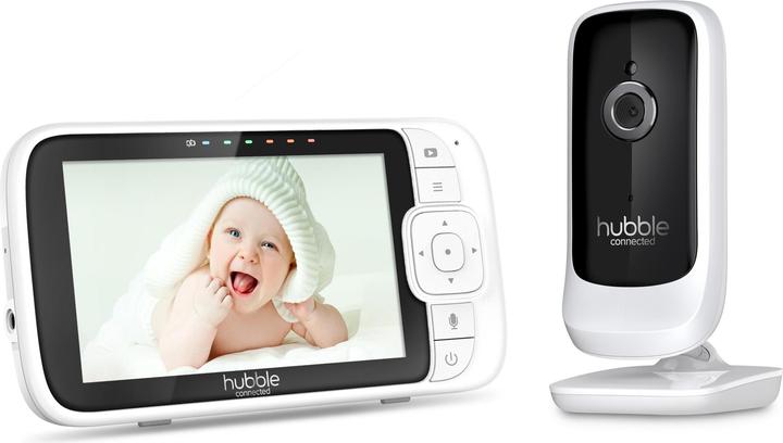 Hubble Connected Nursery View Premium (5 inch) (Baby Monitor Audio, 300 m)