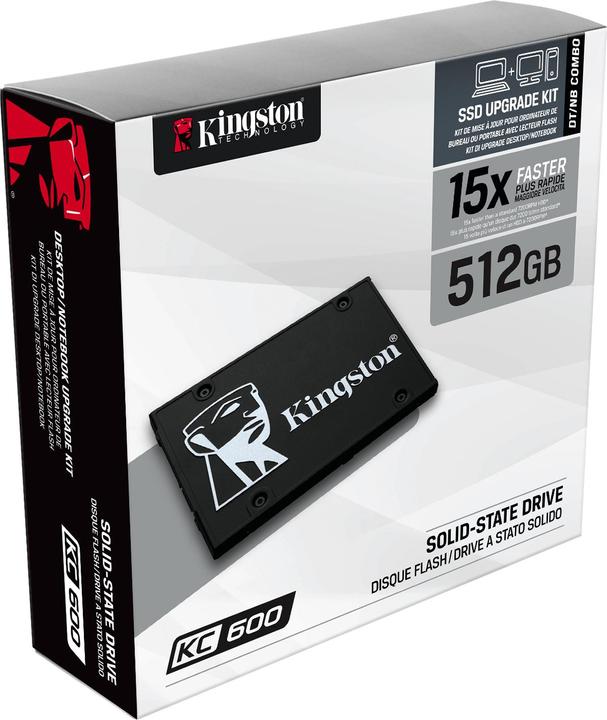 Produktbild Kingston KC600 (512 GB, 2.5")