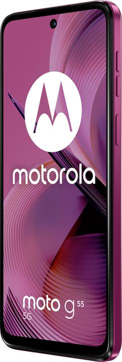 Image du produit Motorola Moto G55 (256 Go, Twilight Purple Purple, 6.49", SIM + eSIM, 50 Mpx, 5G)