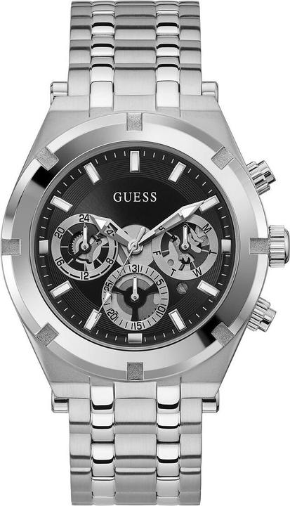 Guess watches continental GW0260G1 Mannen Quartz horloge (Analoguhr, 44 mm)