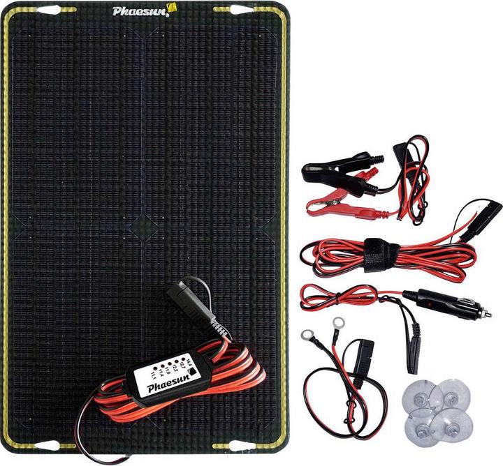 Phaesun r Ladegerät Module Kit Sun Trickle 12W/12V (12 W, 0.54 kg)