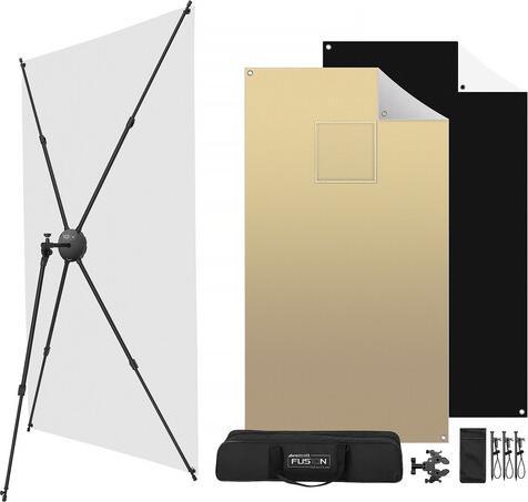 Immagine prodotto Westcott Sistema di controllo della luce Fusion 10 in 1 di Sal Cincotta (120 cm, 180 cm)