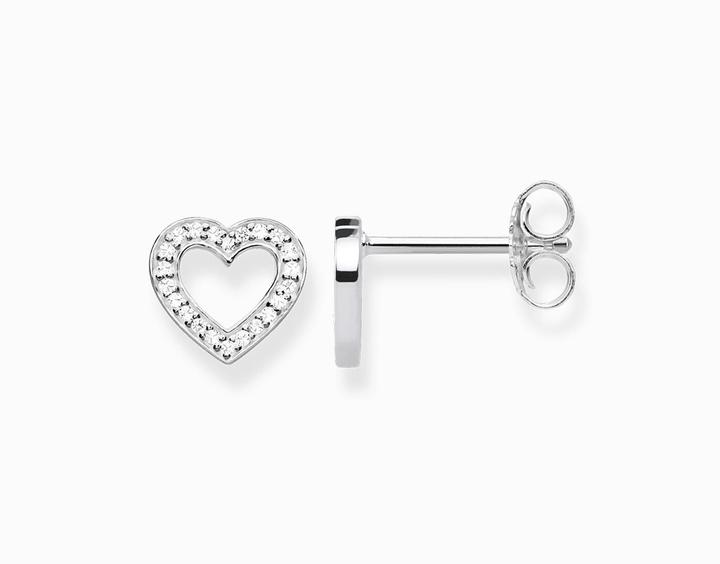 Produktbild Thomas Sabo Ohrstecker Herzen Gross (925er Silber)
