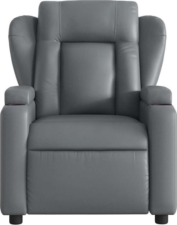 Image du produit VidaXL Fauteuil de massage gris similicuir,Couleur : gris,Matériaux