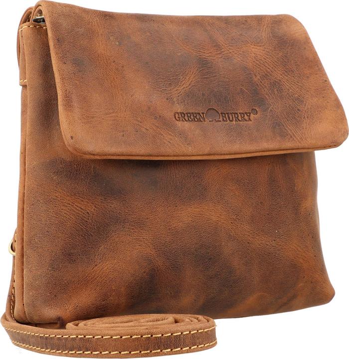 Produktbild Greenburry Vintage Umhängetasche Leder 25 cm