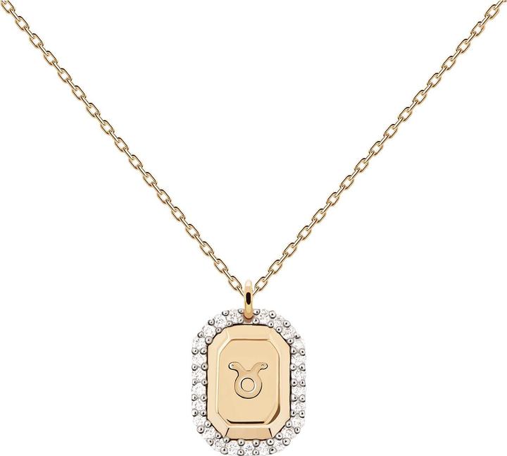 Immagine prodotto Pd Paola PDPAOLA - Originální pozlacení½ náhrdelník Bá½k TAURUS CO01-569-U (Å™etÃzek. pÅ™vÄ'sek) (Argento 925)