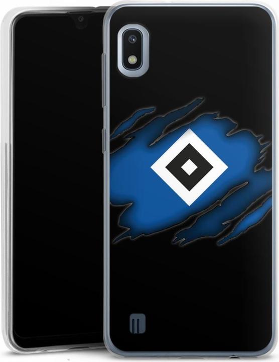 Actual product image DeinDesign Slim Case für Samsung Galaxy A10 Silikon Hülle Ultra Dünn Handyhülle HSV Hamburger SV Offizielles (Samsung Galaxy A10)