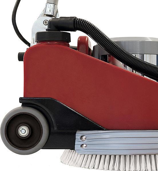 Actual product image Sprintus ZEUS single disc machine, working width 17", supplied complete with brush set.