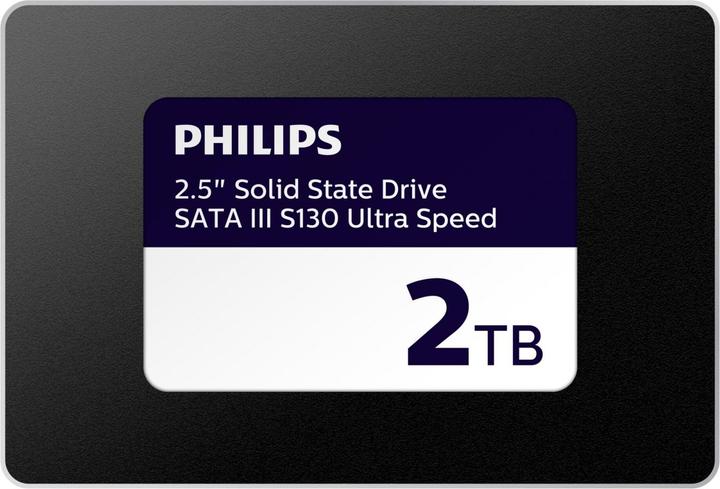 Produktbild Philips Internal SSD 2TB 2.5 SATA III S130 Ultra Speed (2000 GB, 2.5")