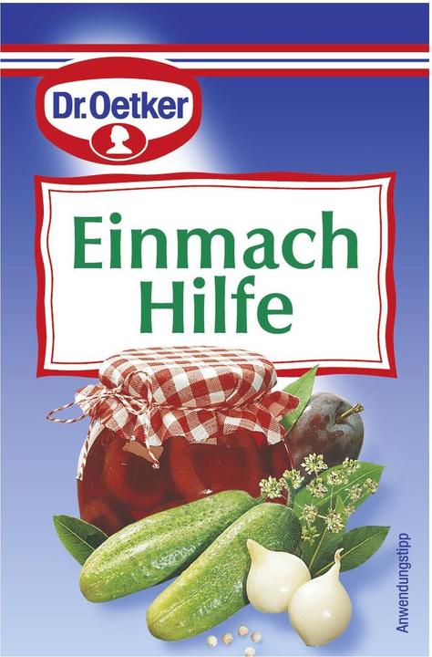 Actual product image Dr. Oetker Einmachhilfe (2.50 g)