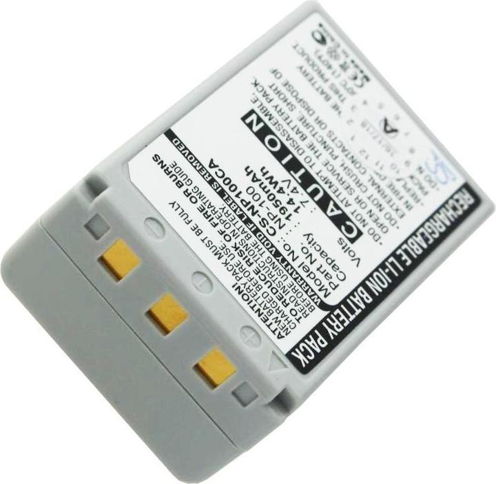 Produktbild AccuCell Akku Casio NP-100 Akku Exilim EX-F1 (Kamera Akku)