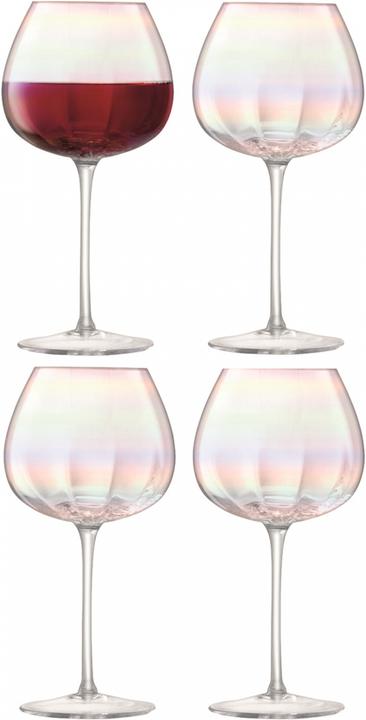Actual product image LSA Pearl red wine glass 460ml - mother of pearl x 4 (46 cl, 1 Glasses, Red wine glasses)
