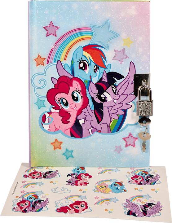 Produktbild Euromic My Little Pony - Diary w/lock (086504401)