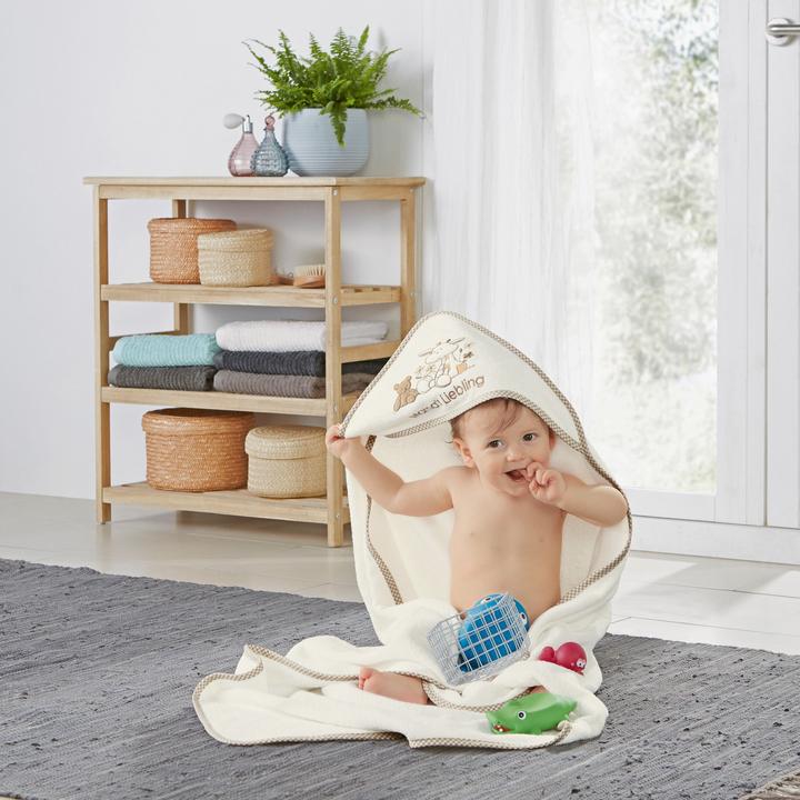 Actual product image Erwin Müller Hooded bath towel
