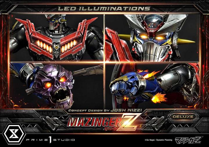 Actual product image Prime 1 Studio Mazinger Z statuette Ultimate Diorama Masterline Concept Design by Josh Nizzi Deluxe Bonus Version 6