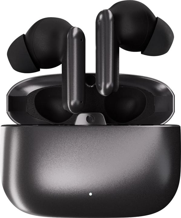 Produktbild Vivanco Noise Cancelling TWS Bluetooth Kopfhoerer, ANC/ENC Funktion, anthrazit metallic (5 h, Kabellos)