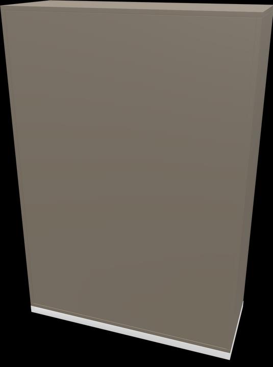 Actual product image Narbutas Choice hinged door cabinet (100 x 40 x 146.5 cm)