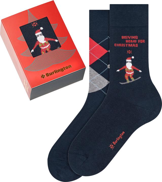 Immagine prodotto Burlington X-Mas Gift Box Herren (Confezione da 2, 40 - 46)