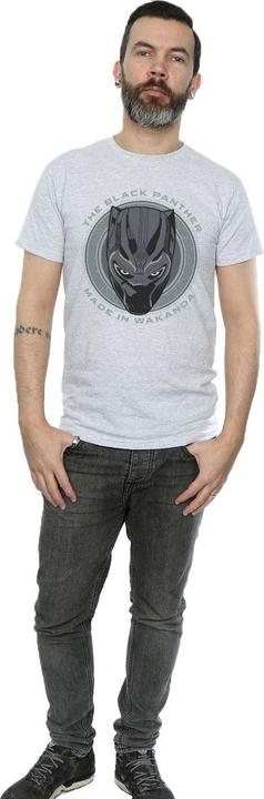 Actual product image Black Mens Made in Wakanda Cotton T-Shirt (3XL)