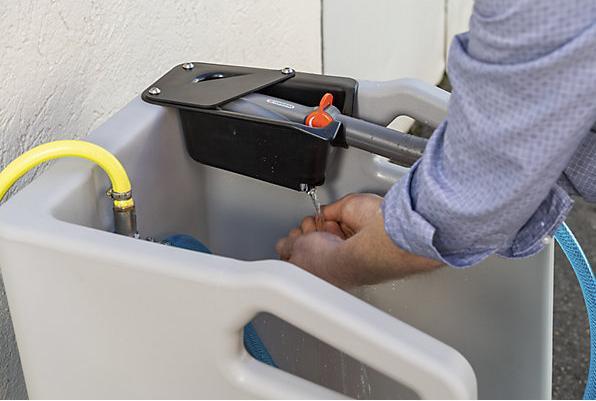 Produktbild Cemo Stiefelreiniger Premium mit Sammelwanne