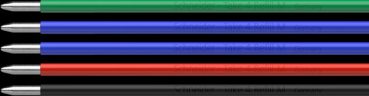 Produktbild Schneider Take (Ersatzmine, Grün, Blau, Schwarz, Rot)