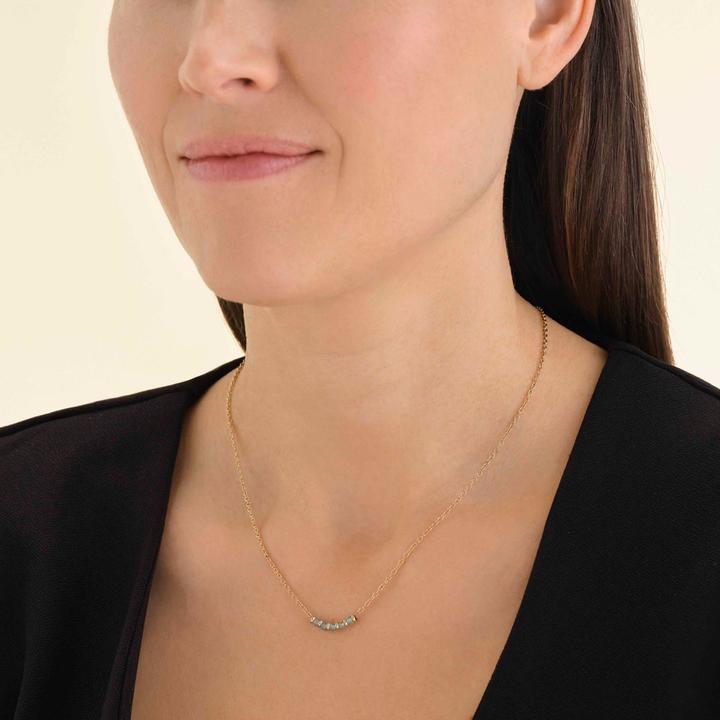 Produktbild Rosefield Essentials Halskette (14K Goldplattierung Edelstahl 316L)