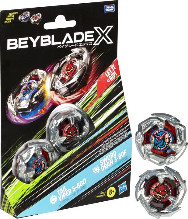 Actual product image Hasbro Bey Bbx Dual Pack Ast (Multilingual)